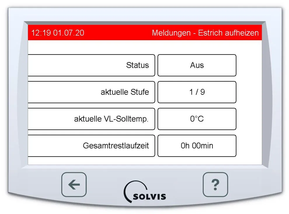 SolvisControl 3 Heizungsregelung