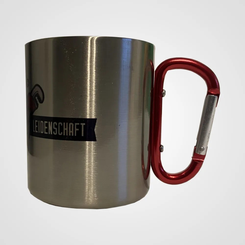 Edelstahltasse