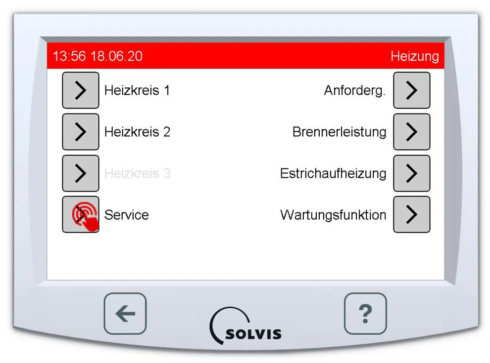 SolvisControl 3 Heizungsregelung