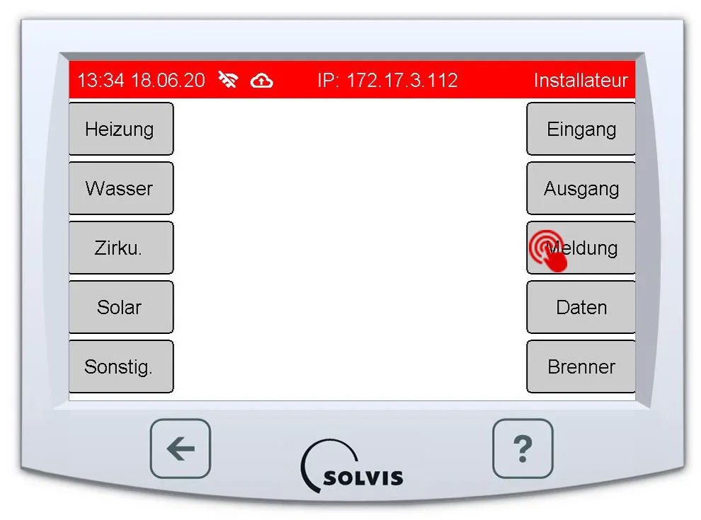 SolvisControl 3 Heizungsregelung