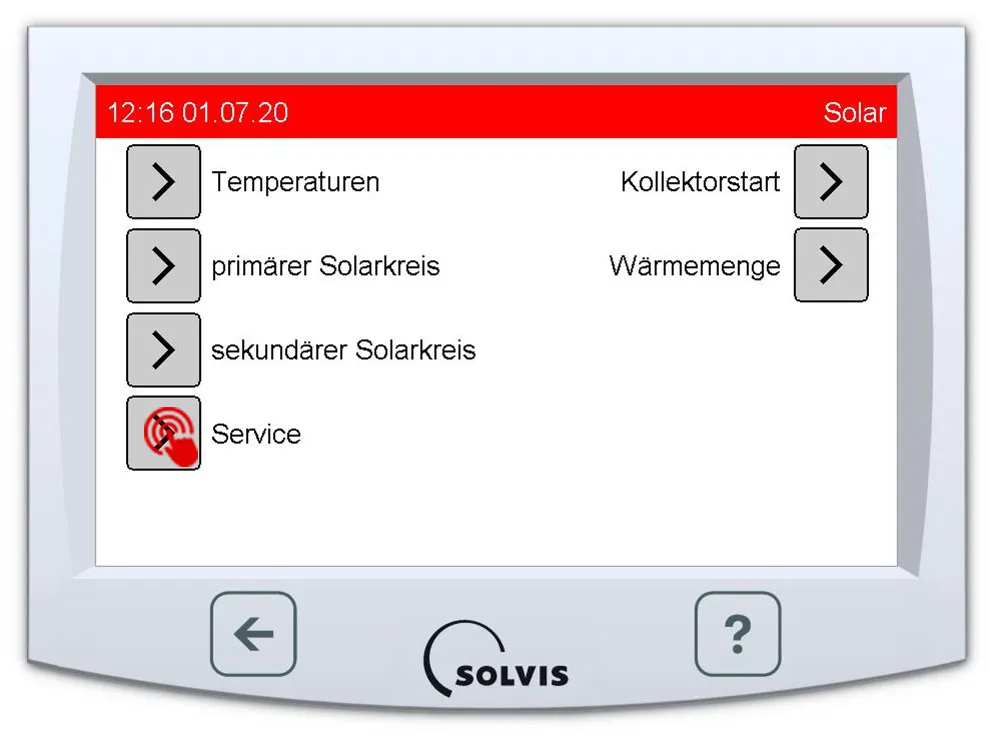 SolvisControl 3 Heizungsregelung