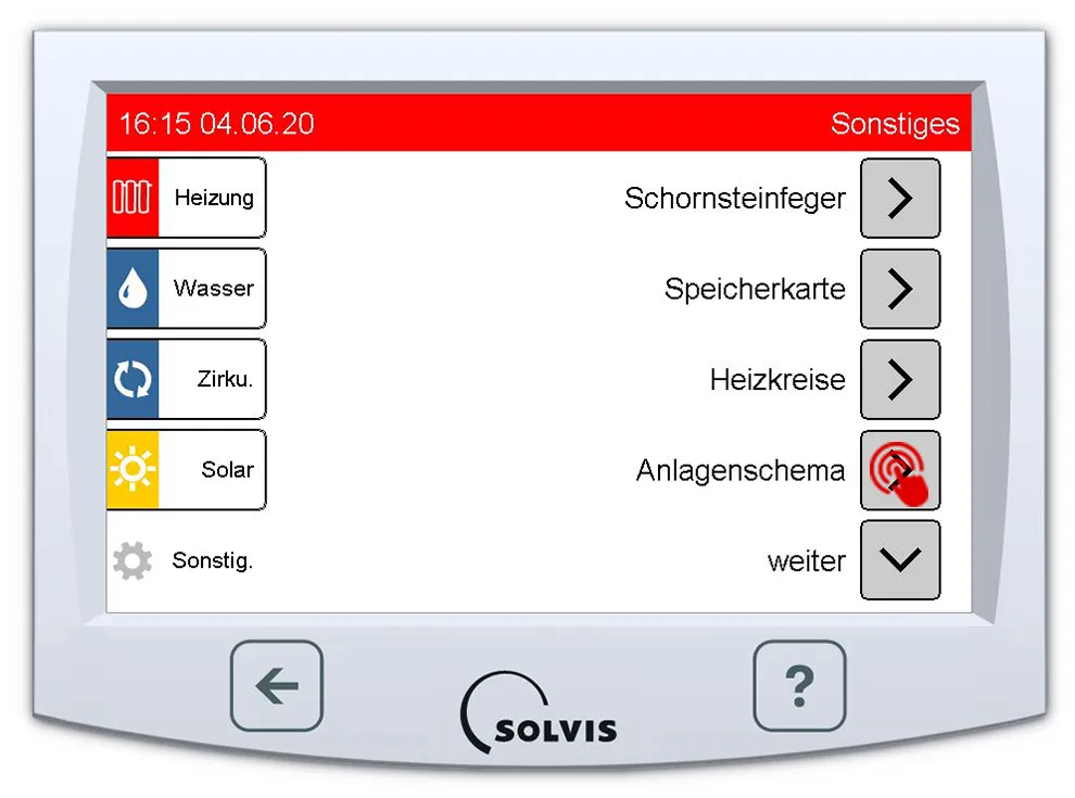 SolvisControl 3 Heizungsregelung