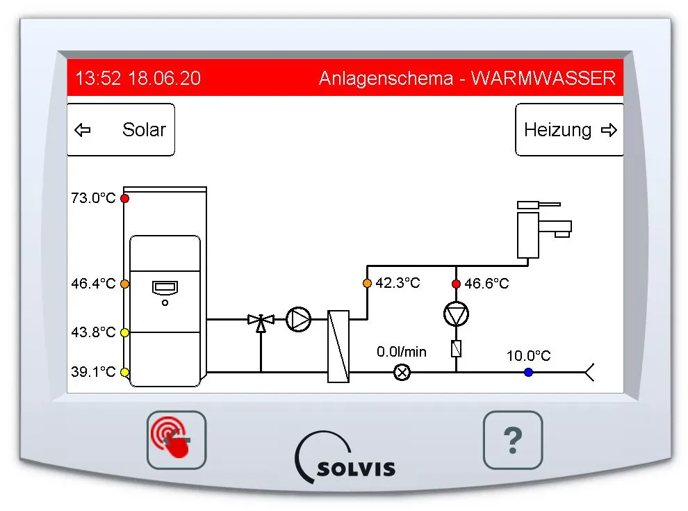 SolvisControl 3 Heizungsregelung