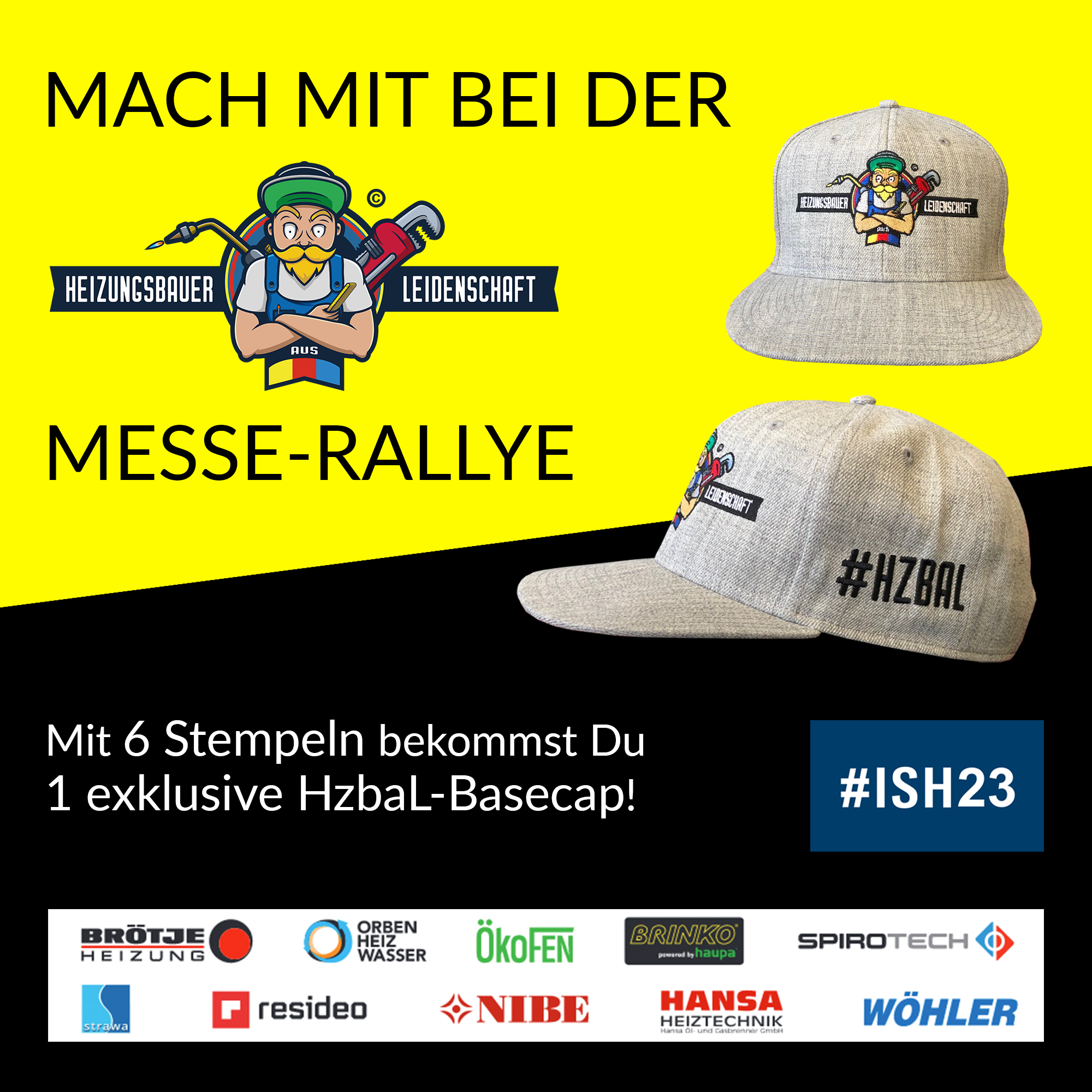 Heizungsbauer aus Leidenschaft Messe-Rallye auf der ISH 2023