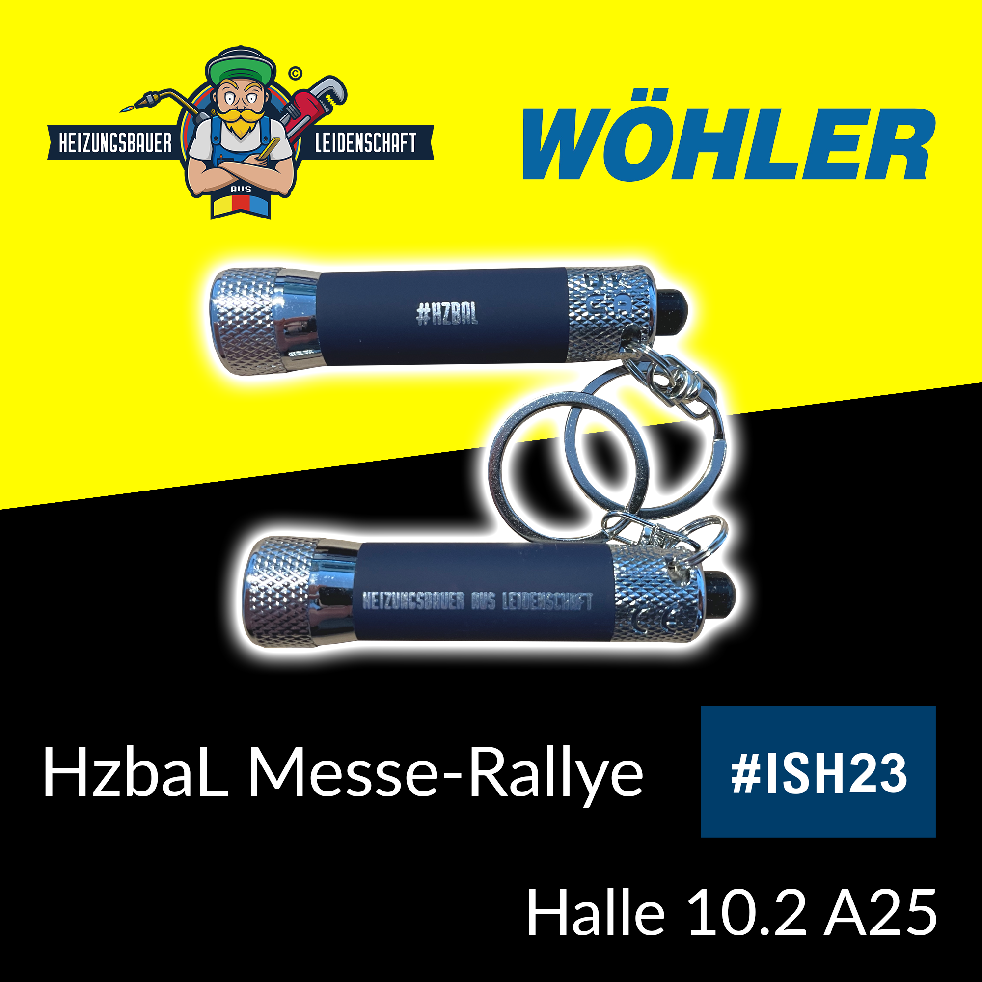 Wöhler bei der Heizungsbauer aus Leidenschaft Messe-Rallye auf der ISH 2023